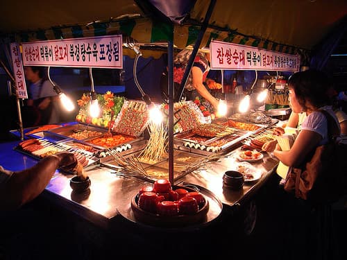 Haeundae Market Breakfast Street
