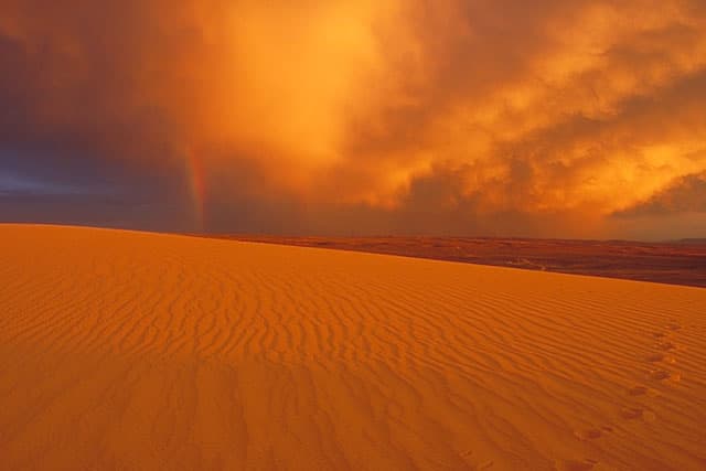 Red Sand Art