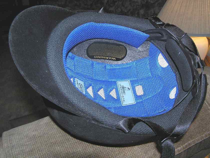 Riding helmet