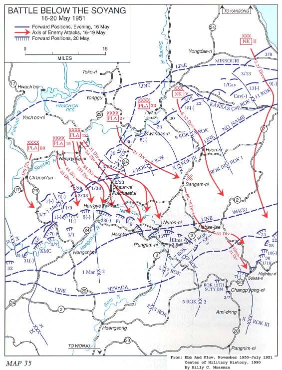 Yangyang Hiking Trail Map
