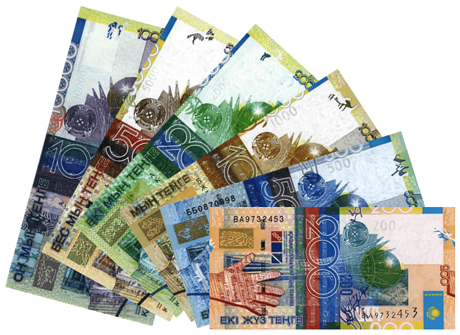 Cash in local currency (Tenge)