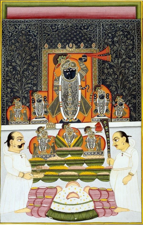 Govardhan Hill Stone Art