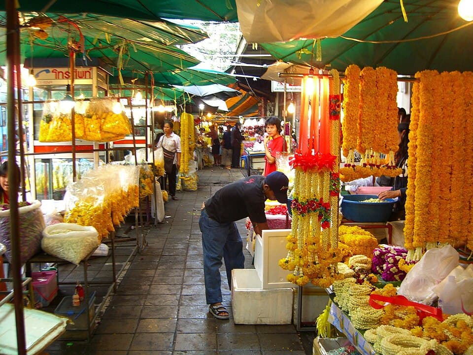 Bangkok Flower Market (Pak Khlong Talat)