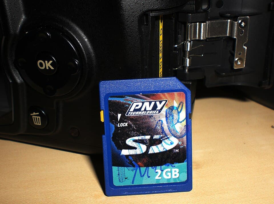 Camera with storage