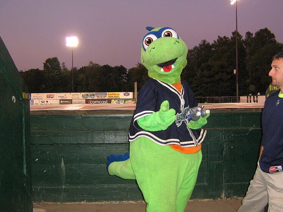 Lake Monsters Game At Centennial Field